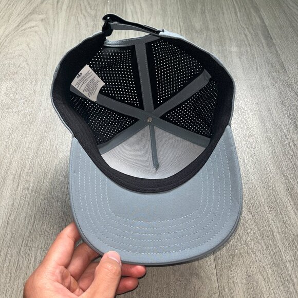 Alo - Performance District Trucker Hat - Steel Grey - Picture 3 of 6